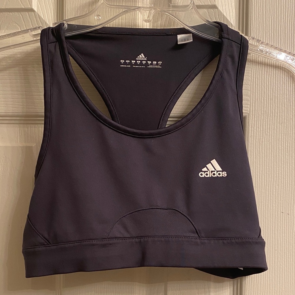Adidas Women's Dark Gray Sports Bra